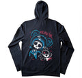 The Culprits Hoodie – gothic long sleeve by Akumu Ink Clothing, alt fashion art from Akumu Ink Clothing