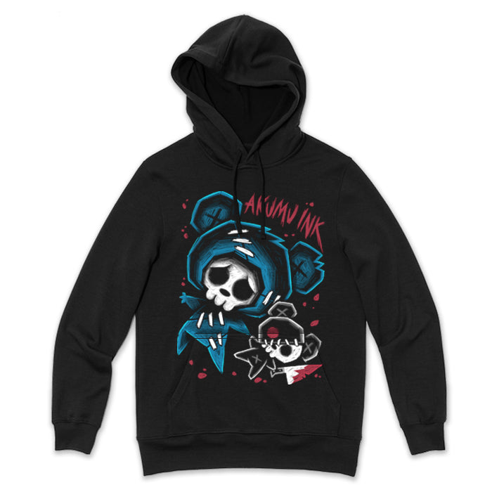 The Culprits Hoodie – gothic long sleeve by Akumu Ink Clothing, alt fashion art from Akumu Ink Clothing