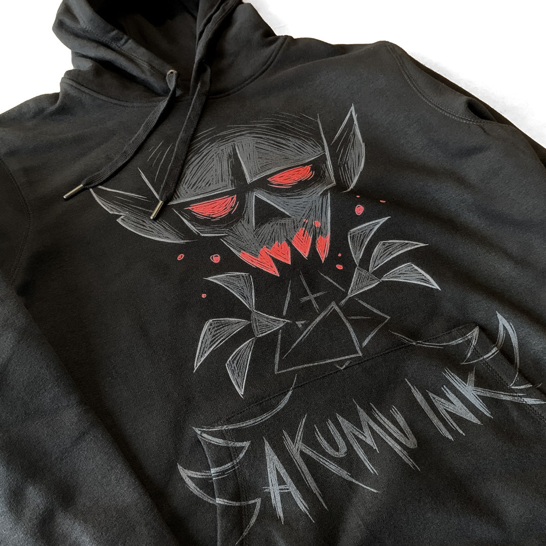 Starving For You Hoodie – gothic long sleeve by Akumu Ink Clothing, alt fashion art from Akumu Ink Clothing