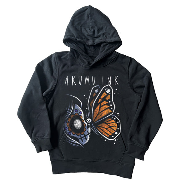 Metamorphosis Kids Hoodie – gothic tshirt by Akumu Ink, alt fashion art from Akumu Ink Clothing
