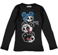 3 Bears Women Long Sleeve Tshirt – gothic Women Shirts by Akumu Ink, alt fashion art from Akumu Ink Clothing