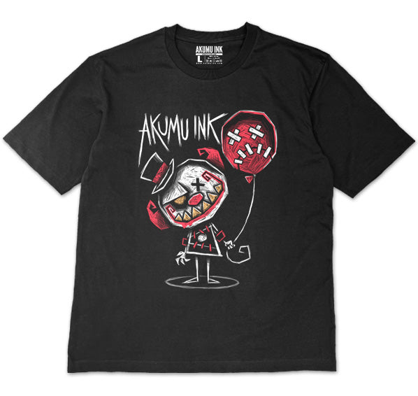 Same Joke Different Day Oversized Unisex Tshirt – gothic Men Shirts by Akumu Ink, alt fashion art from Akumu Ink Clothing