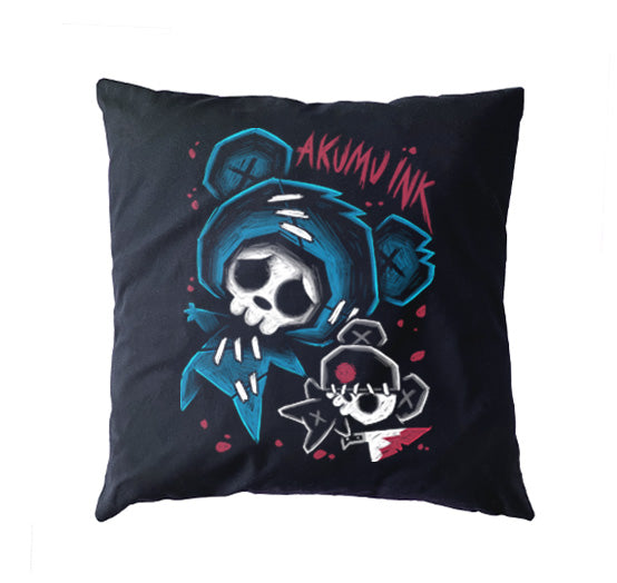The Culprits Pillow Case – gothic bag by Akumu Ink, alt fashion art from Akumu Ink Clothing