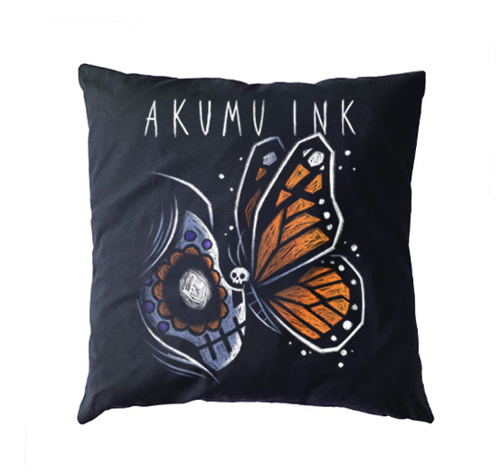 Metamorphosis Pillow Case – gothic bag by Akumu Ink, alt fashion art from Akumu Ink Clothing