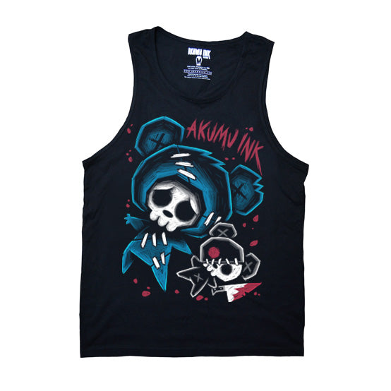 The Culprits Men Tank – gothic Men Shirts by Akumu Ink, alt fashion art from Akumu Ink Clothing