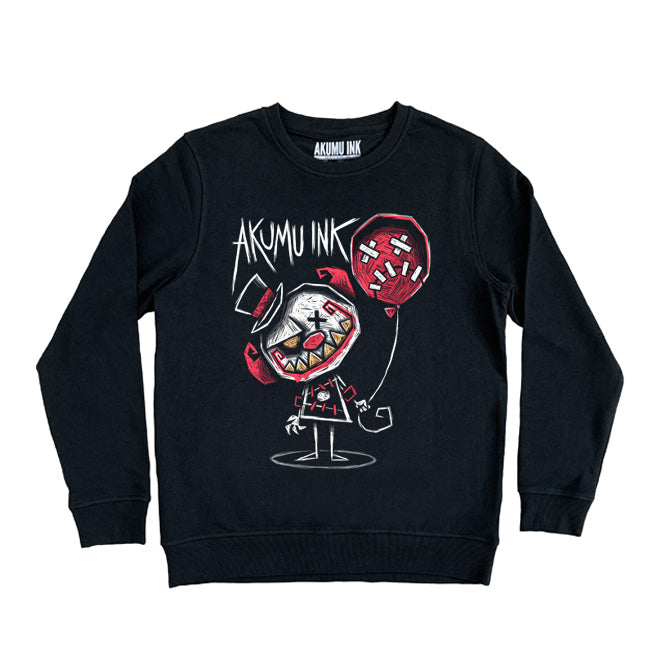 Same Joke Different Day Sweatshirt – gothic Men Shirts by Akumu Ink, alt fashion art from Akumu Ink Clothing