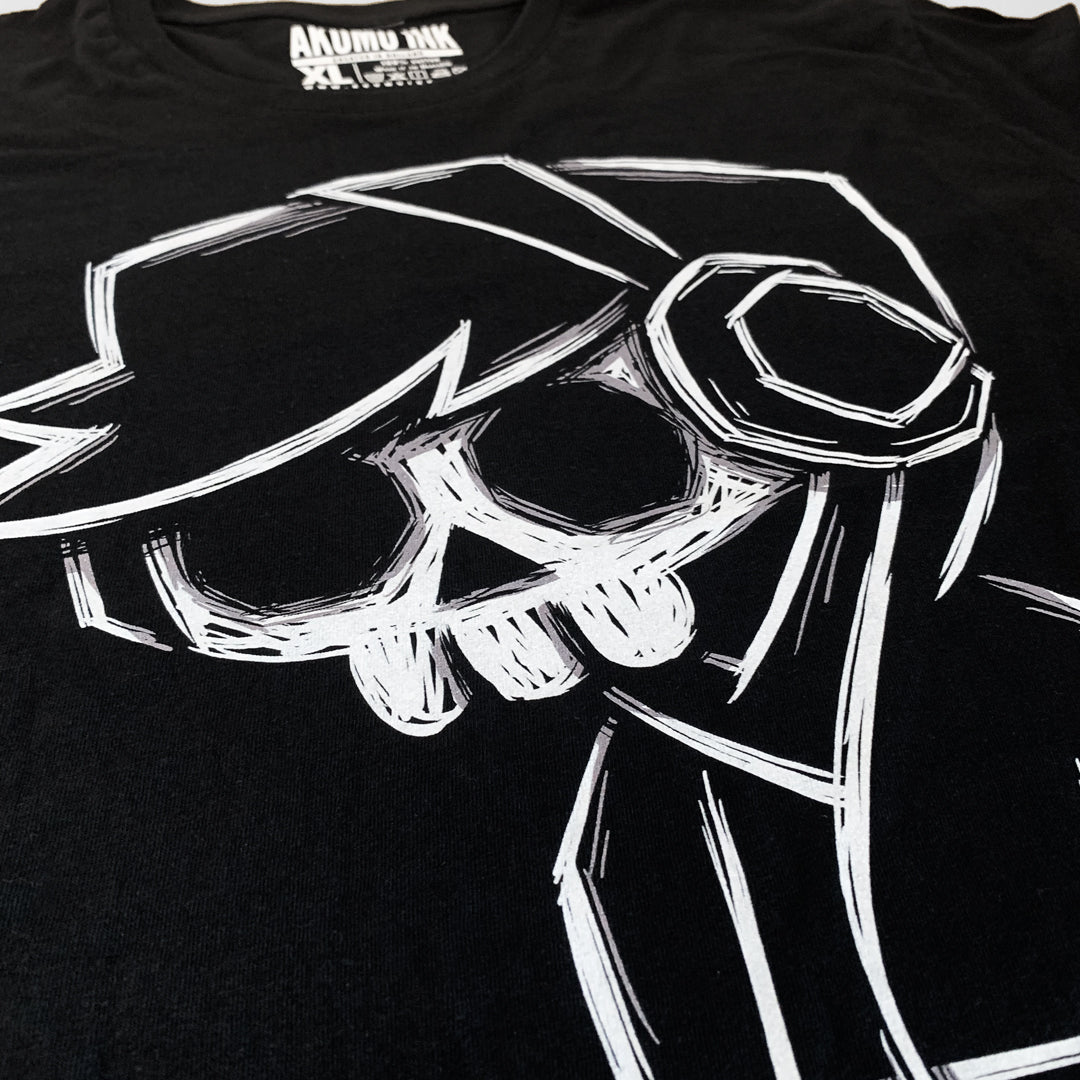 Introvert Women Vneck – gothic Women Shirts by Akumu Ink, alt fashion art from Akumu Ink Clothing