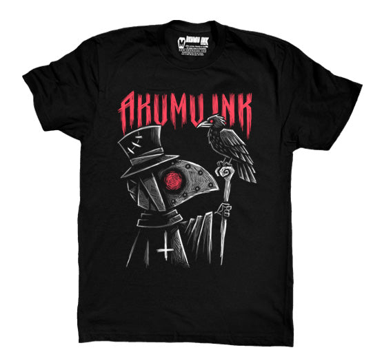 Nevermore Men Tshirt – gothic Men Shirts by Akumu Ink, alt fashion art from Akumu Ink Clothing