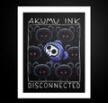 Disconnected Artwork – gothic art by Akumu Ink, alt fashion art from Akumu Ink Clothing