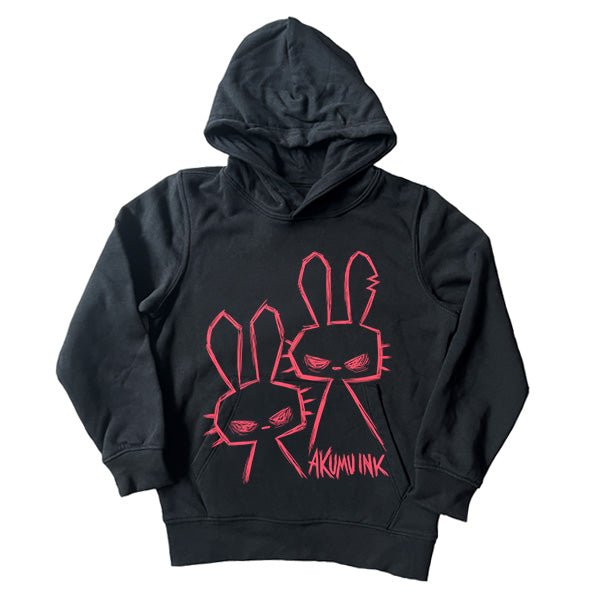 Evil Comes in Twos Kids Hoodie