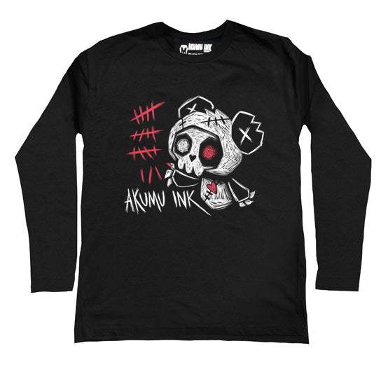 Counting the Years Men Long Sleeve Tshirt – gothic Men Shirts by Akumu Ink, alt fashion art from Akumu Ink Clothing