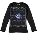 Disconnected Women Long Sleeve Tshirt – gothic Women Shirts by Akumu Ink, alt fashion art from Akumu Ink Clothing