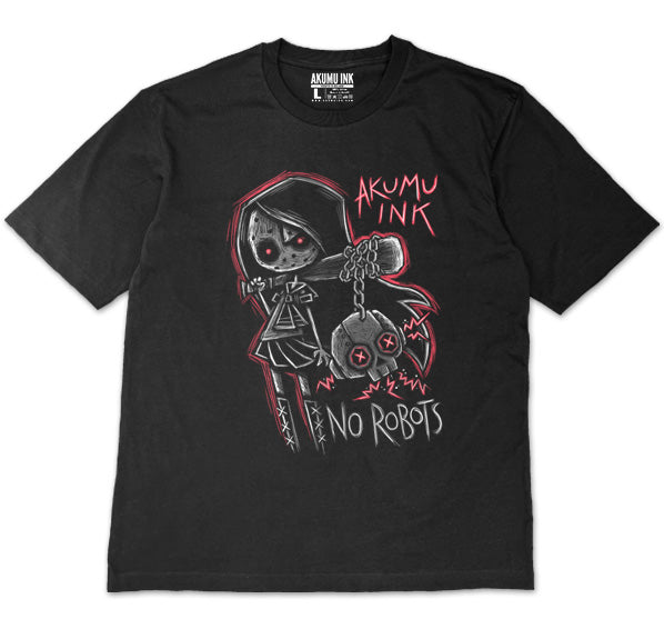 No Robots Oversized Unisex Tshirt