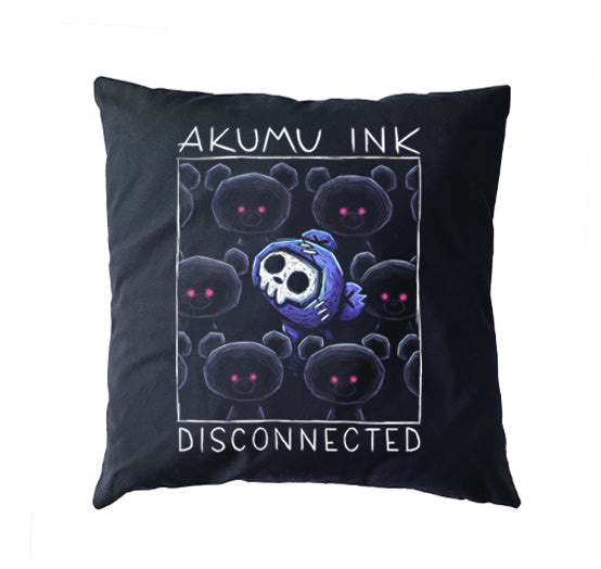 Disconnected Pillow Case – gothic bag by Akumu Ink, alt fashion art from Akumu Ink Clothing