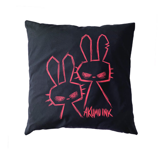Evil Comes in Twos Pillow Case