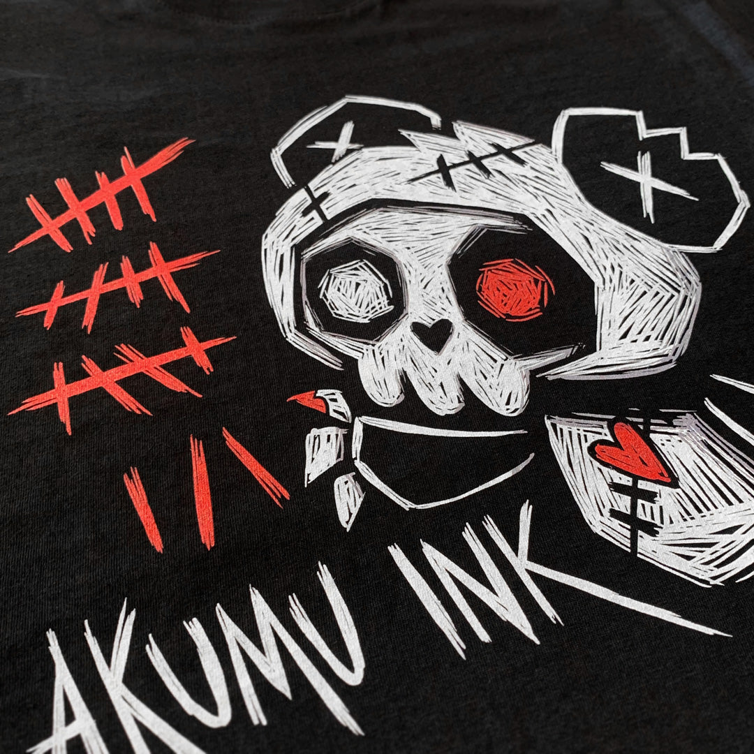 Counting the Years Pillow Case – gothic bag by Akumu Ink, alt fashion art from Akumu Ink Clothing