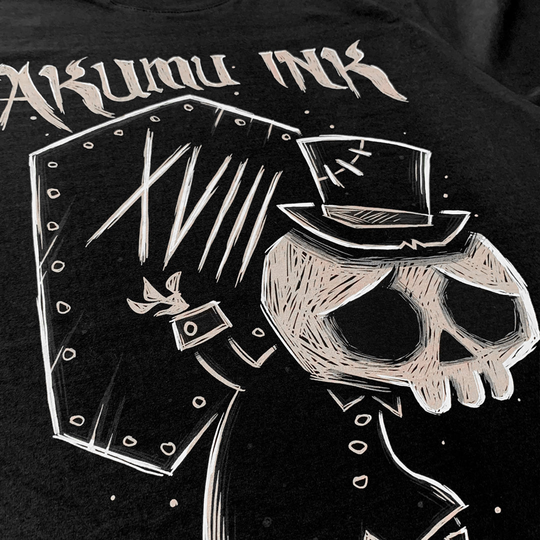 The Undertaker XVIII Pillow Case – gothic bag by Akumu Ink, alt fashion art from Akumu Ink Clothing