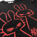 Evil Comes in Twos Oversized Unisex Tshirt
