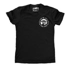 All Mad Here Women Logo Tshirt – gothic Women Shirts by Akumu Ink, alt fashion art from Akumu Ink Clothing