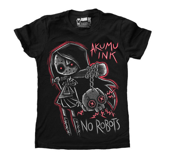No Robots Women Tshirt