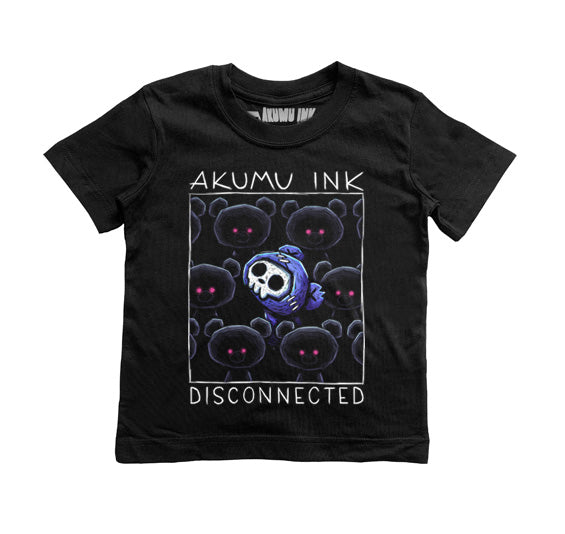 Disconnected Kids Tee – gothic tshirt by Akumu Ink, alt fashion art from Akumu Ink Clothing