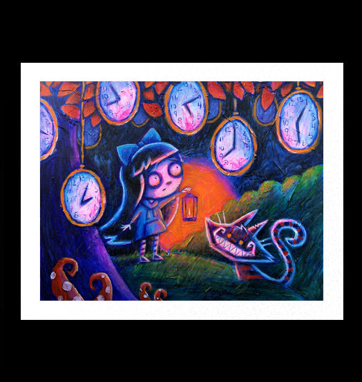 Alice Under The Clock Tree Artwork