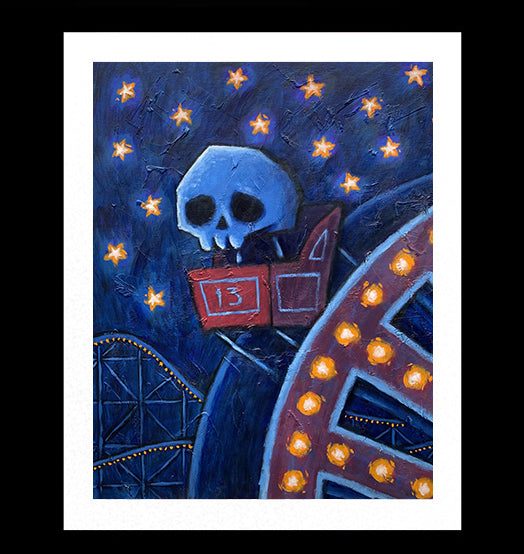 Get Me Off This Ride Artwork – gothic art by Akumu Ink, alt fashion art from Akumu Ink Clothing