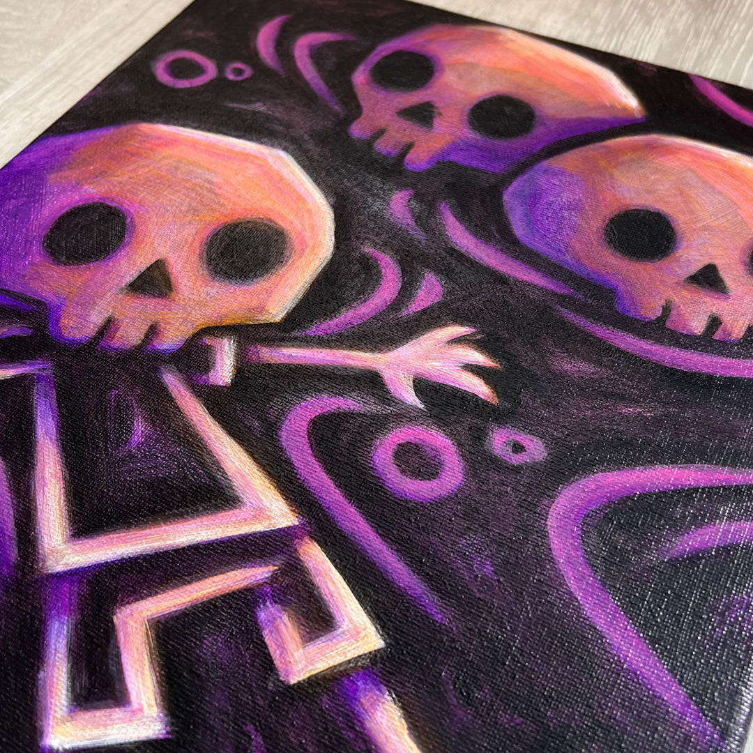 2023 Swim With Me Painted Canvas – Akumu Ink Clothing