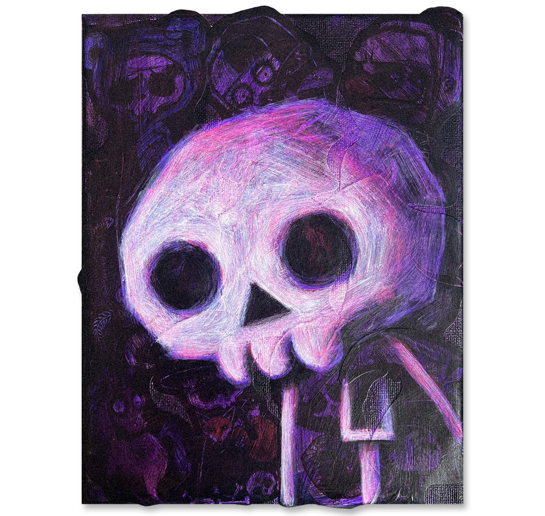 2024 DeadBoy Mood 20x25cm Painted Canvas