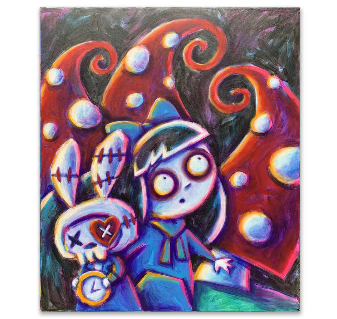 2024 Lost in Wonderland 60x70cm Painted Canvas