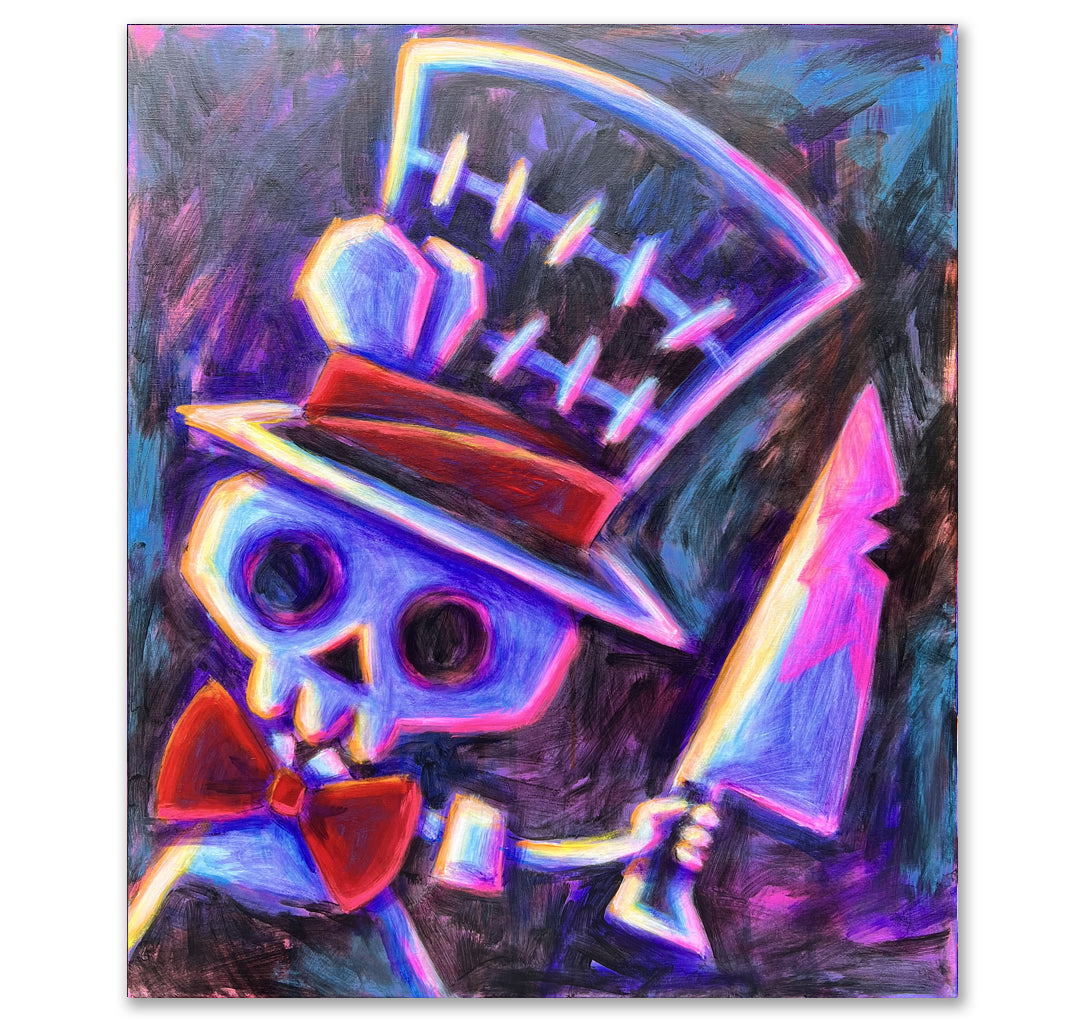 2024 Mad Hatter 60x70cm Painted Canvas