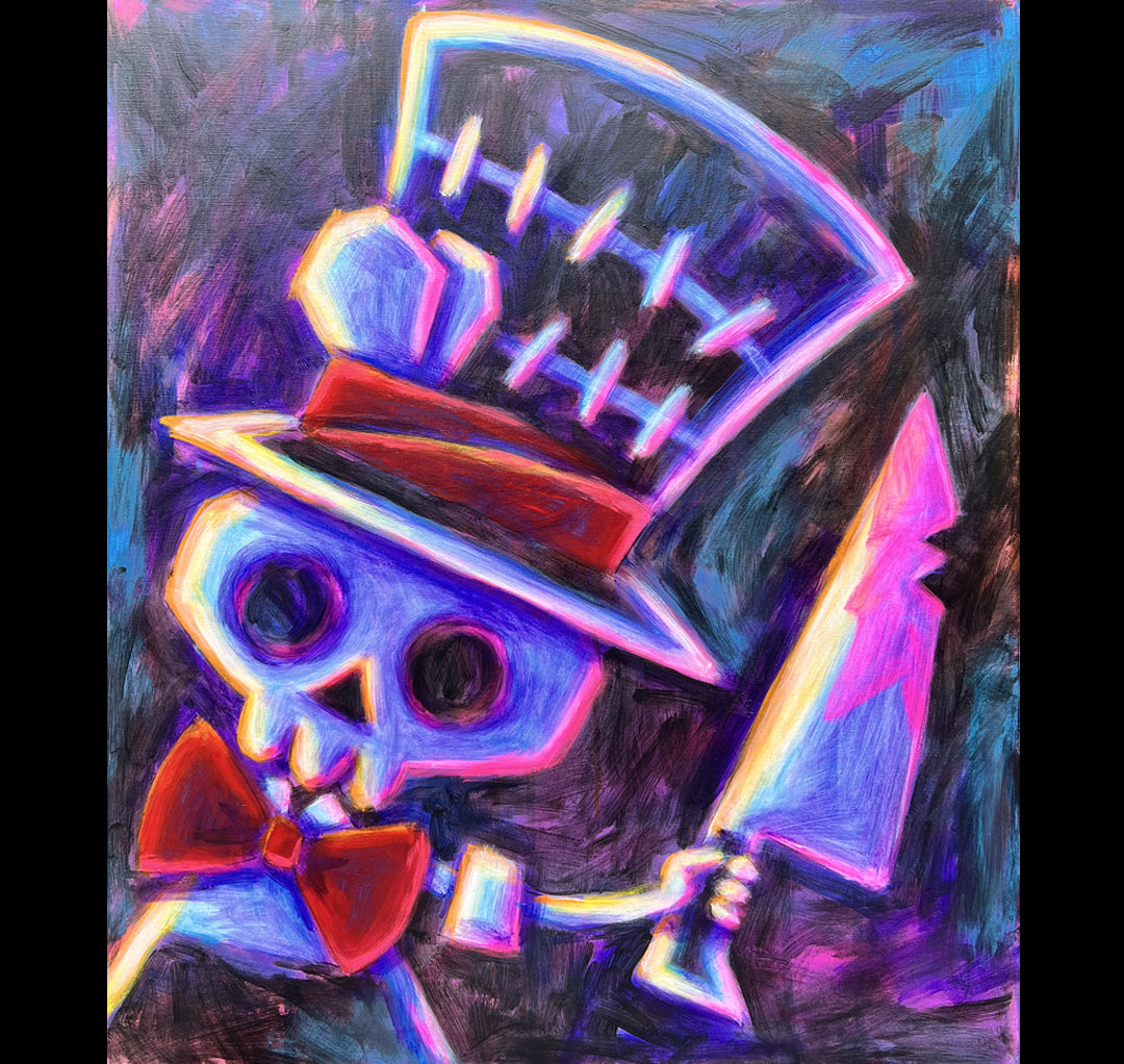 2024 Mad Hatter 60x70cm Painted Canvas