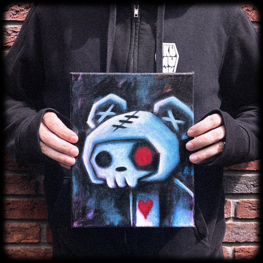 2024 Panda Mood 20x25cm Painted Canvas