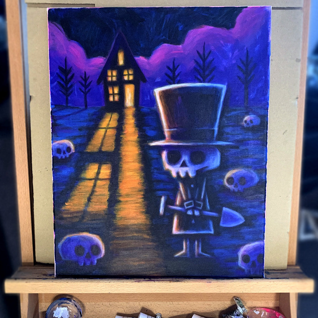 2025 We All Have Secrets Painted Canvas