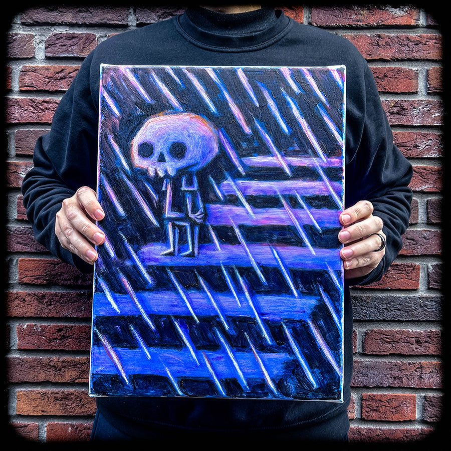 The Crossover 30x40cm Painted Canvas