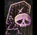Akumu Ink art, goth art, skull art, 