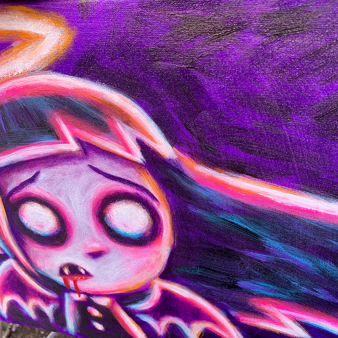 Akumu Ink art, goth art, skull art, 