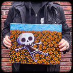 Akumu Ink art, goth art, skull art, joey poulin artist