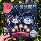 just another birthday book, aldora kwee book, joey poulin artist, joey poulin art, joey poulin book, akumu ink book