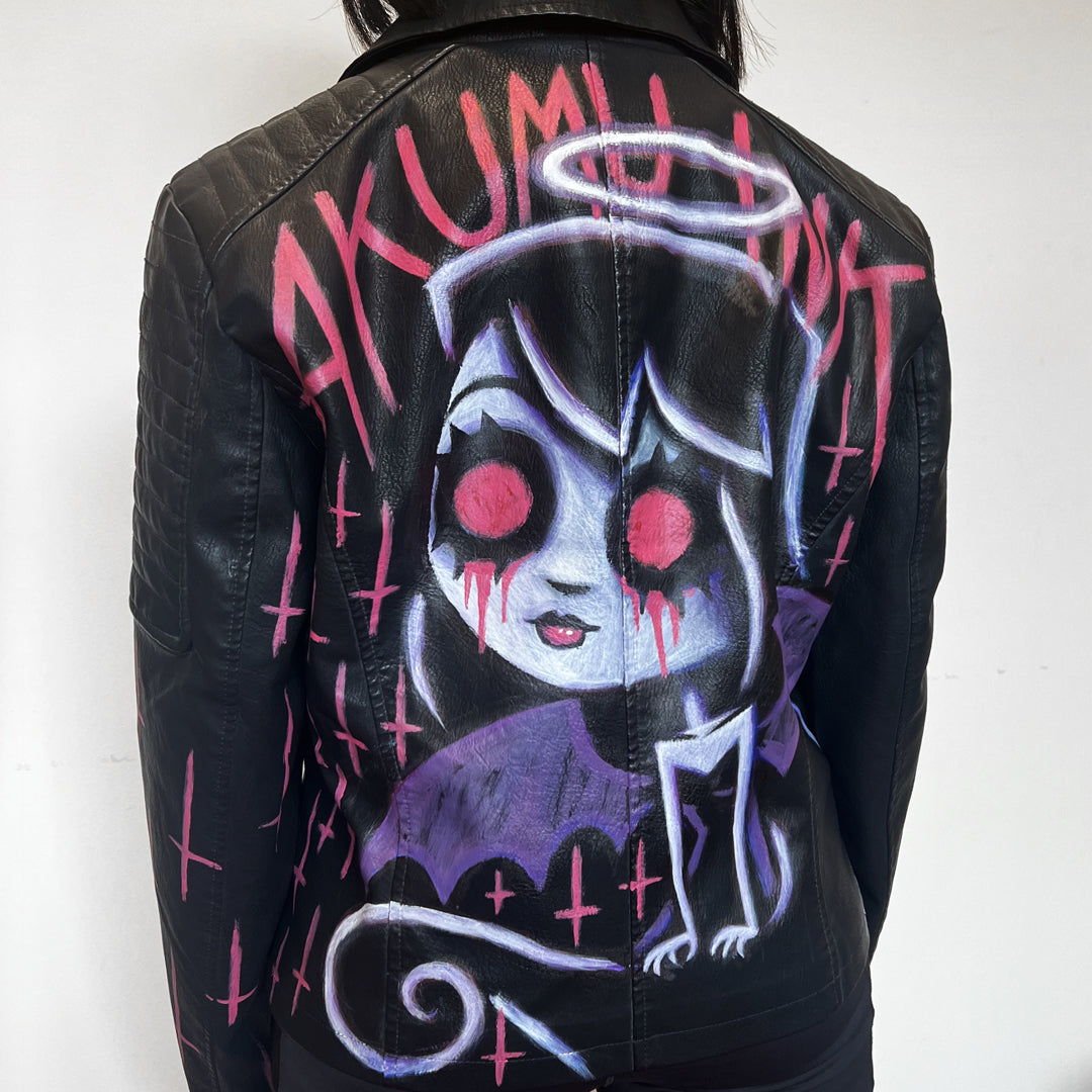 Eternal Despair Hand-Painted Jacket – Akumu Ink Clothing