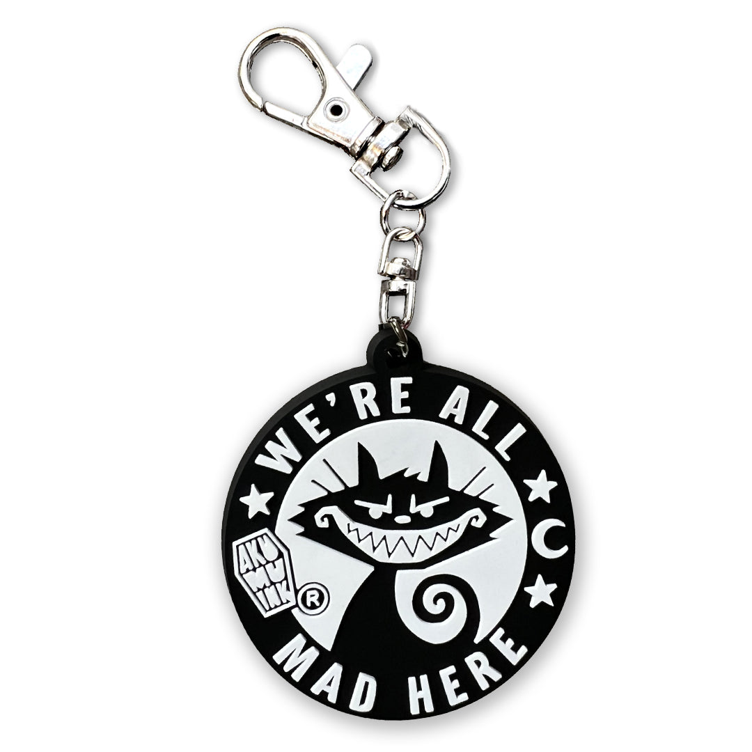 All Mad Here Keychain