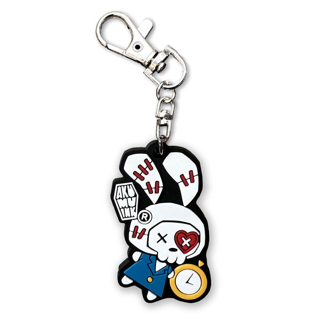 White Rabbit Keychain