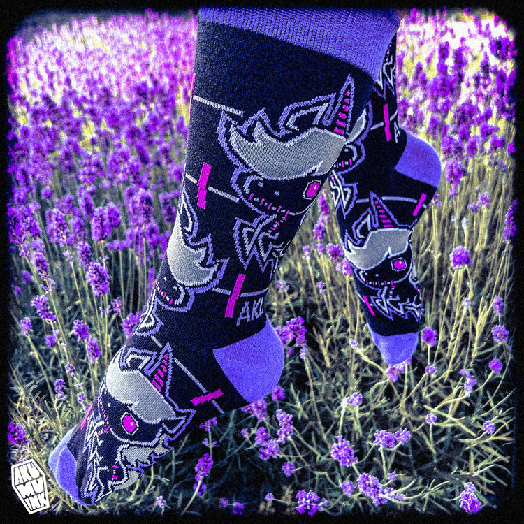 Mystery Sock Pack – gothic socks by Akumu Ink, alt fashion art from Akumu Ink Clothing