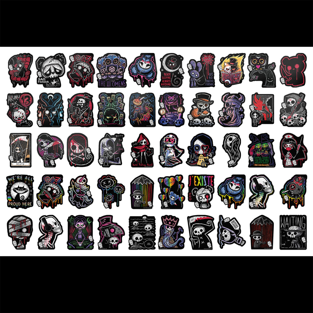 Akumu Ink Accessories, goth Accessories, skull Accessories, 