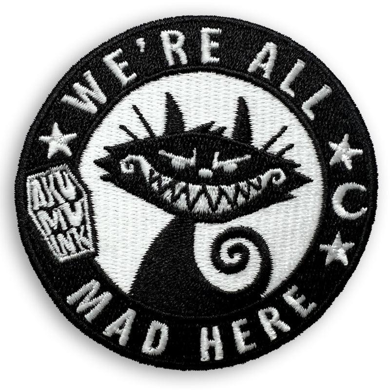 Glow in the Dark - All Mad Here Patch