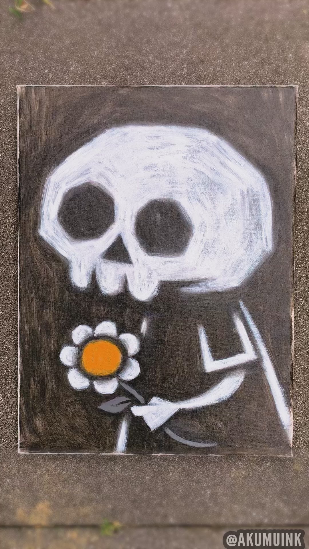 The Last Offering 30x40cm Painted Canvas