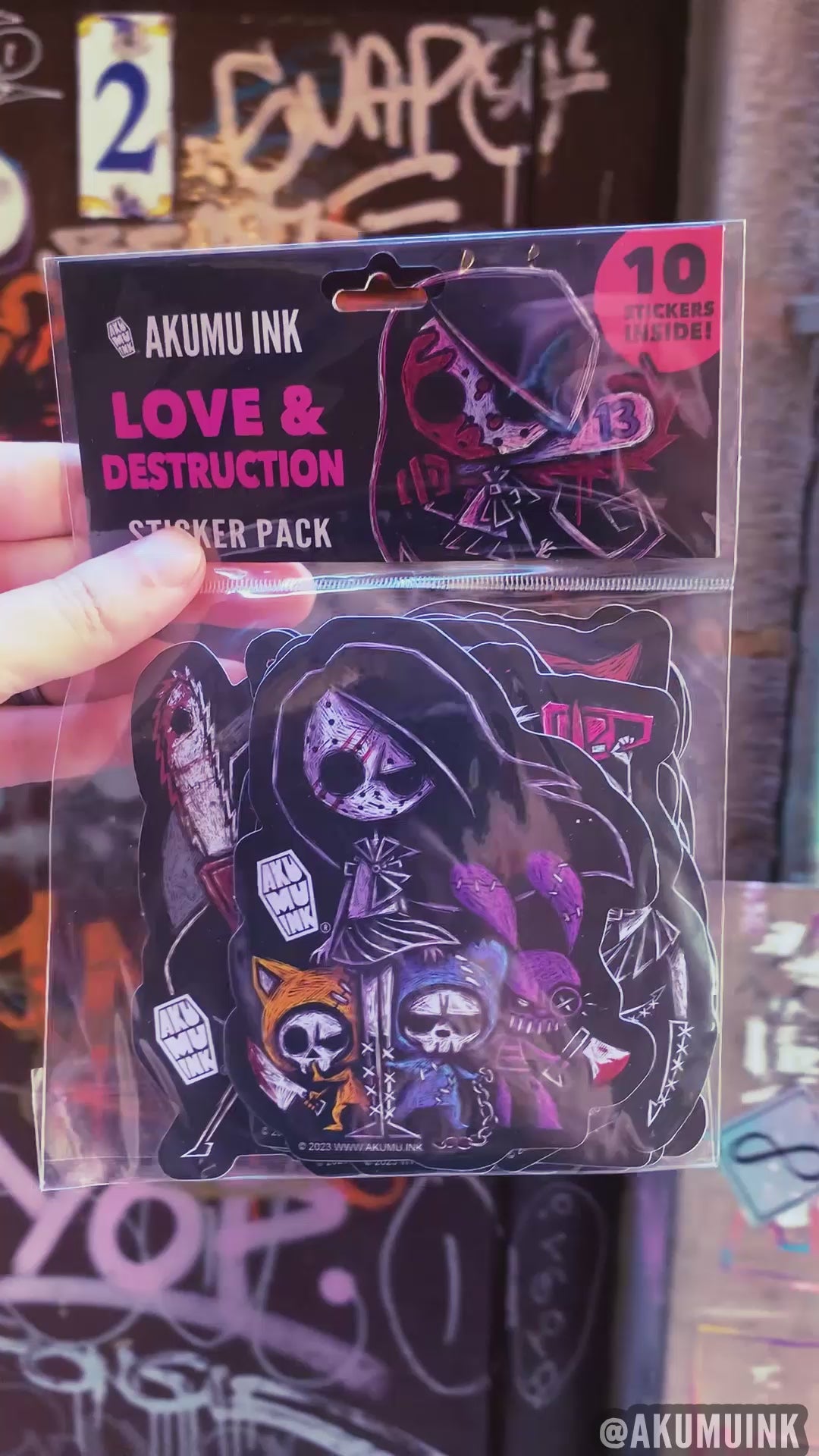 Love & Destruction Sticker Pack