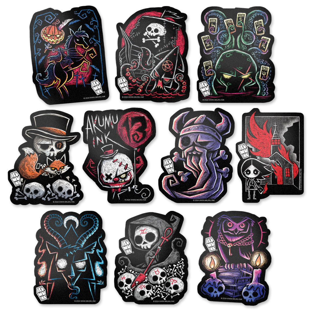 Outcast Chronicles Sticker Pack