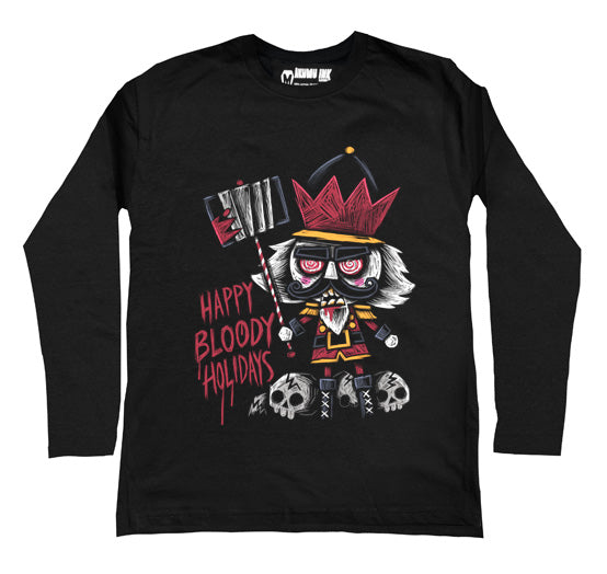 Bloody Nutcracker Men Long Sleeve Tshirt