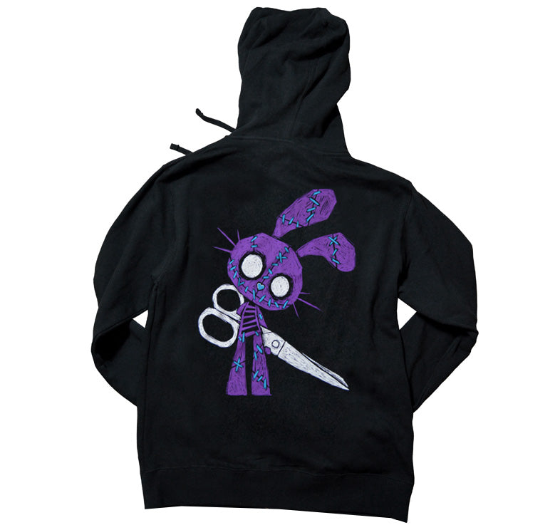 Akumu Ink Let's Play Unisex FLEECE Hoodie, long sleeve, Akumu ink, goth, emo